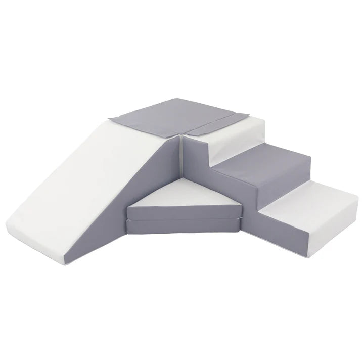 Step & Slide, Grey & White