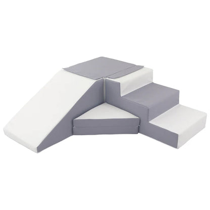 Step & Slide, Grey & White