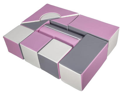 Castle Set (11 Pieces), Pink