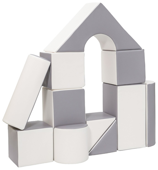 Castle Set (11 Pieces), Grey