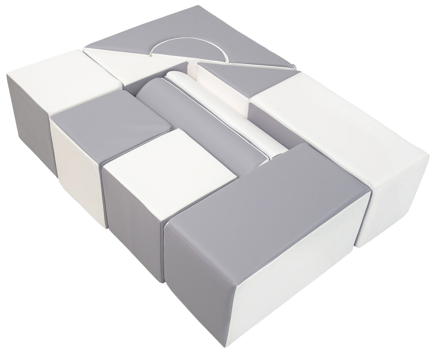 Castle Set (11 Pieces), Grey